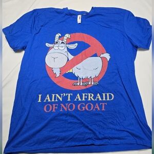 Chicago Cubs I Ain't Afraid Of No Goat Tshirt Plus Size 2XL